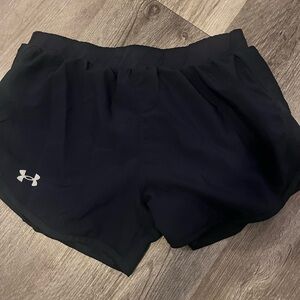 Navy blue under armor shorts